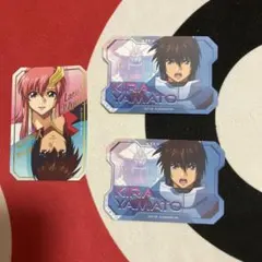 ガンダムSEED バトルディスティニー モバイルステッカー キラ＆ラクス シク