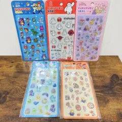 シール　トイストーリー　ベイマックス　プリンセス　ズートピア　モンスターズインク