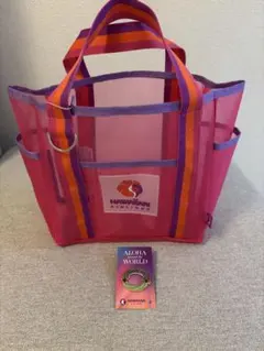 HAWAIIAN AIRLINES メッシュトートバッグ ✖️ピンバッジセットのサムネイル