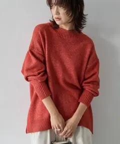 完売品❤ アメリカンホリック サイドスリットハイネックプルオーバー M