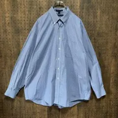 00s TOMMY HILFIGER トミーヒルフィガー 長袖　シャツ　b110