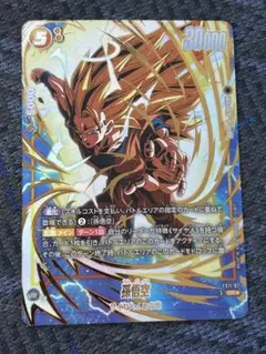 DBFW FS11 進化の境地 SR★ 孫悟空 パラレル