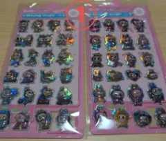 ①ラブブボンボンドロップシール(オーロラ)