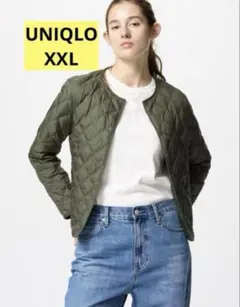 UNIQLO ユニクロ WARM PADDED キルティングジャケット XXL