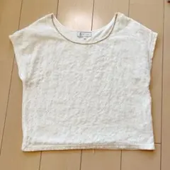 ロペピクニック　レースフラワートップス