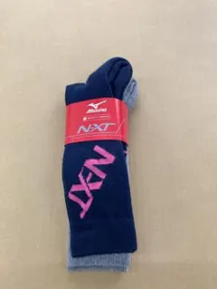 ミズノ　ブレスサーモロングソックス　子供用20-22㎝　スキー　スポーツ