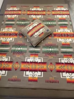 Pendleton チーフジョセフ ブランケット クッション2点セット　大判のサムネイル