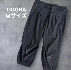 TIGORA ティゴラ ボトムス スポーツ M スリムフィット 黒 7部丈 速乾
