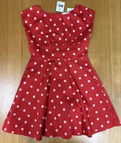 Kate Spade ドット柄ワンピース レッドのサムネイル