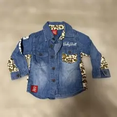 BABY DOLL デニムシャツ 80