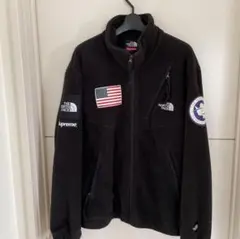 17ss supreme×thenorthface fleece jacket