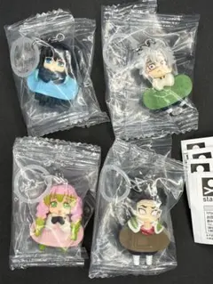 鬼滅の刃　キャラばんちょうこう　めじるしマスコット　参　無一郎　実弥　蜜璃　行冥