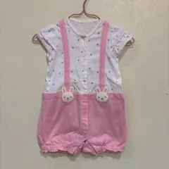 80cm★メゾピアノ　ロンパース　カバーオール