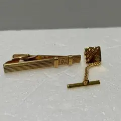 Christian Dior ディオール ネクタイピン タイタック ゴールド