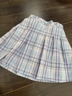 any FAM チェック柄スカート 120