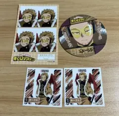 僕のヒーローアカデミア 証明写真風ステッカー ホークス