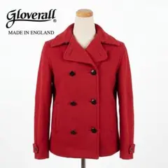 Gloverall グローバーオール Pコート L レッド 英国製のサムネイル