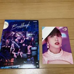 TWICE Breakthrough 初回限定盤A フォトカード(ミナ)付き