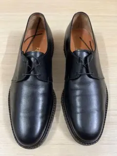 FERRAGAMO ブラック レースアップシューズ