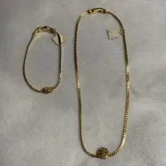 USA goldette N.Yゴールド ネックレス、ブレスレット セットのサムネイル