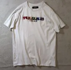 1PIU1UGUALE3 ウノピュウノウグァーレトレ 立体胸ロゴ 半袖Tシャツのサムネイル