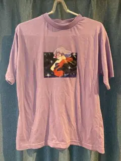 魔法の天使クリィミーマミ Tシャツ 半袖 パープル　レディースMくらい