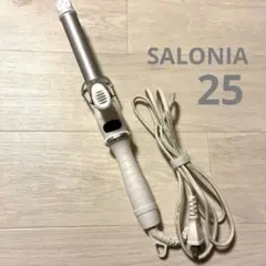 サロニア コテ 25mm カールアイロン sl-008sw