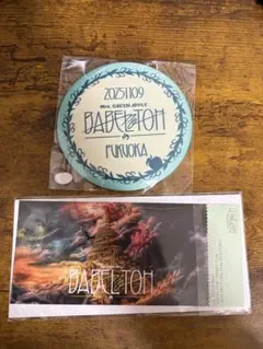 ミセス バベルの塔 リンゴジャムシート 特典 缶バッジ 11/9 福岡