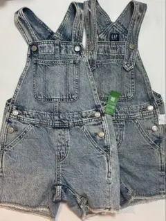 GAP DENIM キッズサロペット　ショートパンツ