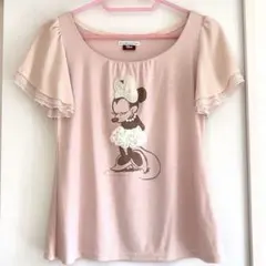 WILLSELECTION ディズニーコラボ ミニーマウス フリルTシャツのサムネイル