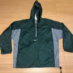 【90s】NIKEナイキhalf zip anorak hoodie OLD