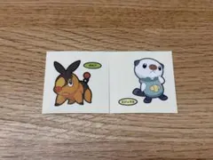 ポケモンパン デコキャラシール 第218弾 ポカブ ミジュマル 2枚セット