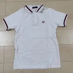 FRED PERRY ホワイト ポロシャツ XS