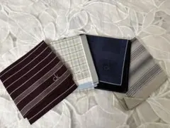 ck ハンカチ4枚セット　メンズハンカチ　Calvin Klein