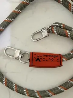 Topologie スマホショルダーストラップ カーキ