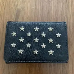 Francfranc 星型スタッズ カード名刺入れ