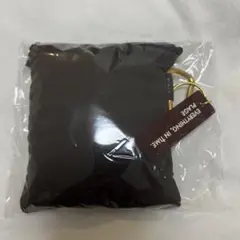 Plage プラージュ　ノベルティ　エコバッグ　チャーム ブラウン