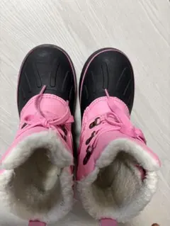 キッズ スノーブーツ ピンク 防寒ブーツ