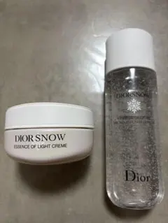 DIOR ディオール スノー ローション セラム クリーム 3点セット - メルカリ