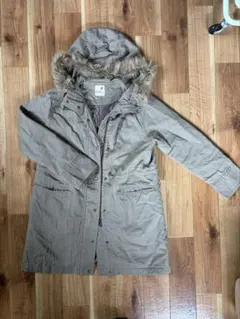 earth music&ecology フード付きモッズコート