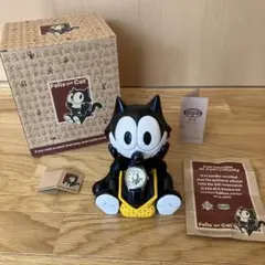 希少　限定品　Felix the Cat 時計付きフィギュア　新品