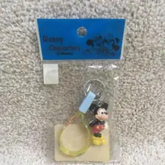 MICKEY for KIDS ミッキーキーホルダー鈴ひも付き