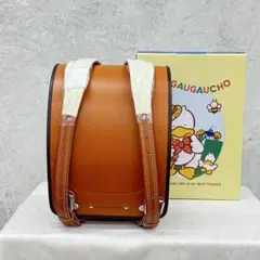 新品 キャメル 本革 ランドセル No.6