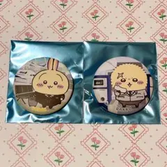 치이카와 ANA 무역 캔 배지 우사기 해달