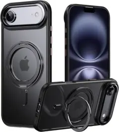 iPhone 17Air用 ケースMagSafe対応 リング付き（6.6インチ）