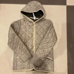 LAVENHAM キルティングジャケット 38ベージュ フード付き