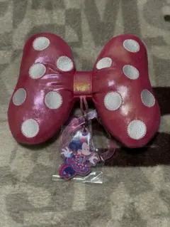 ミニーのファンダーランド キーチェーン ミニー リボン カラビナ