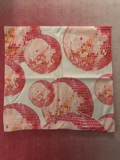 クッションカバー 45X45ディスコボール ピンクのサムネイル