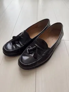 コールハーン ピンチタッセルロー ファー 27.5 バーガンディ