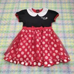 BABYDOLL ミニーマウス 半袖ワンピース 110cmのサムネイル